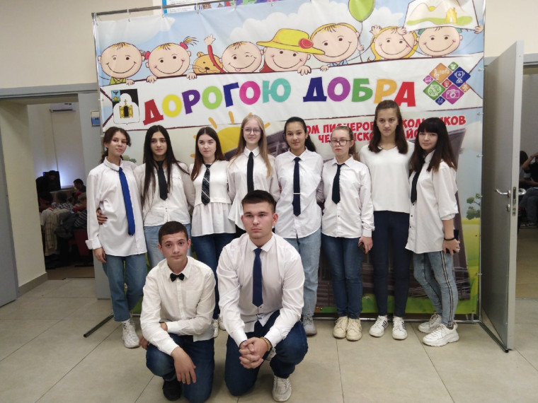 Участие в районном фестивале "Юниор-лиги КВН".